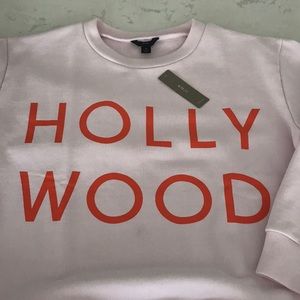 NWT J. Crew Pink Hollywood Sweatshirt